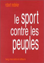 Cover of: Le Sport contre les peuples