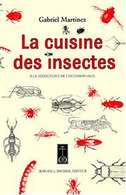 Cover of: La cuisine des insectes