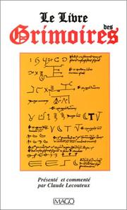 Cover of Le Livre des grimoires