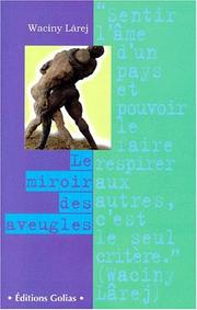 Cover of: Le Miroir des aveugles