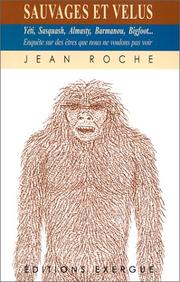 Cover of: Sauvage et velus  by Jean Roche