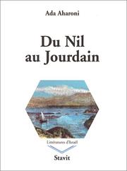 Du Nil Au Jourdain by Ada Aharoni