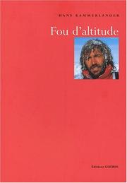 Cover of: Fou d'altitude