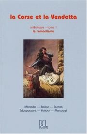 Cover of: La Corse et la vendetta