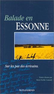 Cover of: Ballade en Essonne : Sur les pas des écrivains