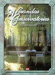 Cover of: Vérandas conservatoires