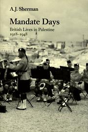 Mandate days by A. J. Sherman