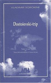 Cover of: Dostoievski-trip by Vladimir Sorokine