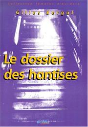 Cover of: le Dossier des hantises