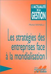 Cover of: Stratégie des entreprises face à la mondialisation