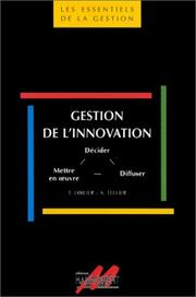 Cover of: Gestion innovation