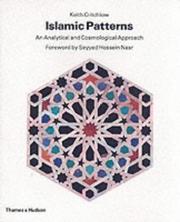 Cover of: Islamic Patterns: An Analytical and Cosmological Approach