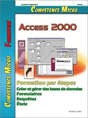 Cover of: Access 2000 by K. Thomsen, K. Thomsen