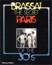 Cover of: The Secret Paris of the '30s
