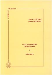 Cover of: Les Cataloques DES Salons