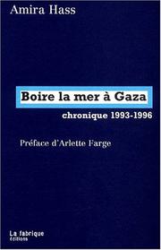 Cover of: Boire la mer à Gaza