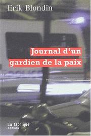 Cover of: Journal d'un gardien de la paix