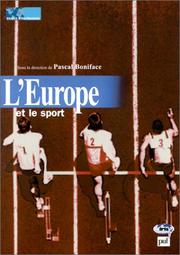 Cover of: L'Europe et le Sport