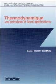 Thermodynamique by Daniel Bichat-Gobard