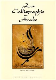 Cover of: La Calligraphie arabe