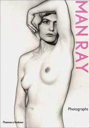 Cover of Man Ray photographe