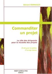 Cover of: Commanditer un projet