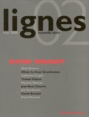 Cover of: David Rousset