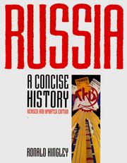 Cover of: Russia by Ronald Hingley, Ronald Hingley