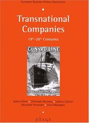 Cover of: Transnational Companies, 19th-20th Centuries