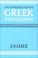 Cover of: An introduction to Greek philosophy