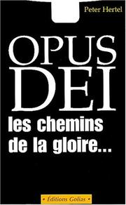 Cover of: Opus dei la ste pieuvre n.édition by Peter Hertel