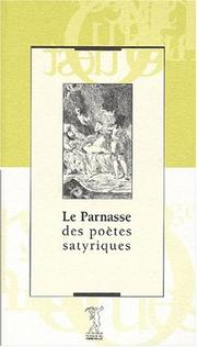 Cover of: Le parnasse satyrique by 