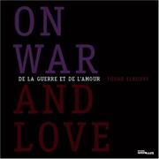 Cover of: On War and Love: De La Guerre Et De L'amour