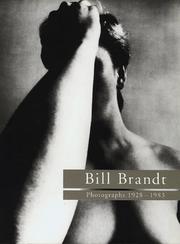 Cover of: Bill Brandt: Photographs 1928-1983