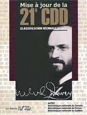 Cover of: Mise à jour de la 21e Classification Décimale Dewey by 