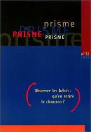 Cover of: Observer les bébés  by 