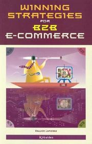 Winning Strategies for B2B E-Commerce by Vallier Lapierre