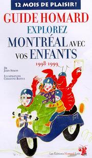 Cover of: Guide Homard Explorez Montreal Avec Vos Enfants