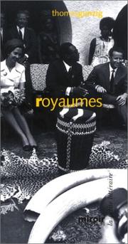 Cover of: Royaumes