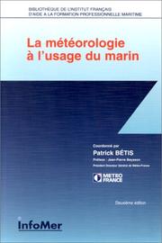 La météorologie à l'usage du marin by Patrick Bétis