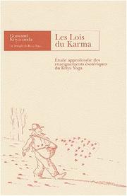 Cover of: Les lois du karma by 