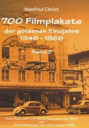 700 Filmplakate der goldenen Kinojahre 1946 - 1966 by Manfred Christ