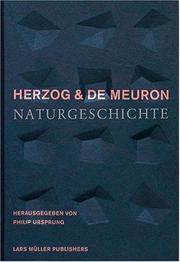 Cover of: Herzog & de Meuron by Philip Ursprung, Philip Ursprung