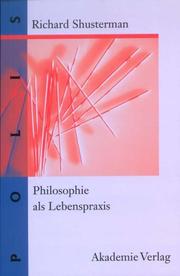 Cover of: Philosophie als Lebenspraxis.