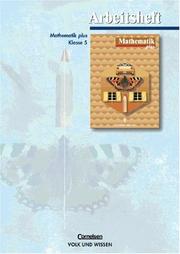 Cover of: Mathematik plus, EURO, Arbeitsheft, Ausgabe Gymnasium Mecklenburg-Vorpommern, Brandenburg, Sachsen u. Sachsen-Anhalt