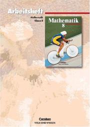 Cover of: Mathematik, Klasse 8, EURO, Arbeitsheft, Ausgabe Real-/Mittel-/Regelschule Mecklenburg-Vorpommern, Sachsen, Thüringen by Wolfgang Schulz, Werner Stoye