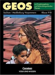 Cover of: GEOS, Ausgabe Mecklenburg-Vorpommern, Klasse 9/10