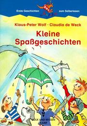 Cover of: Kleine Spaßgeschichten. by Klaus-Peter Wolf