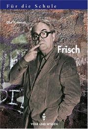 Cover of: Max Frisch für die Schule. (Lernmaterialien)