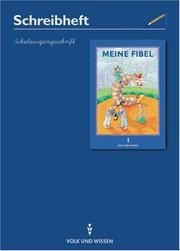 Cover of Meine Fibel, Neubearbeitung 2000, neue Rechtschreibung, Schulausgangsschrift